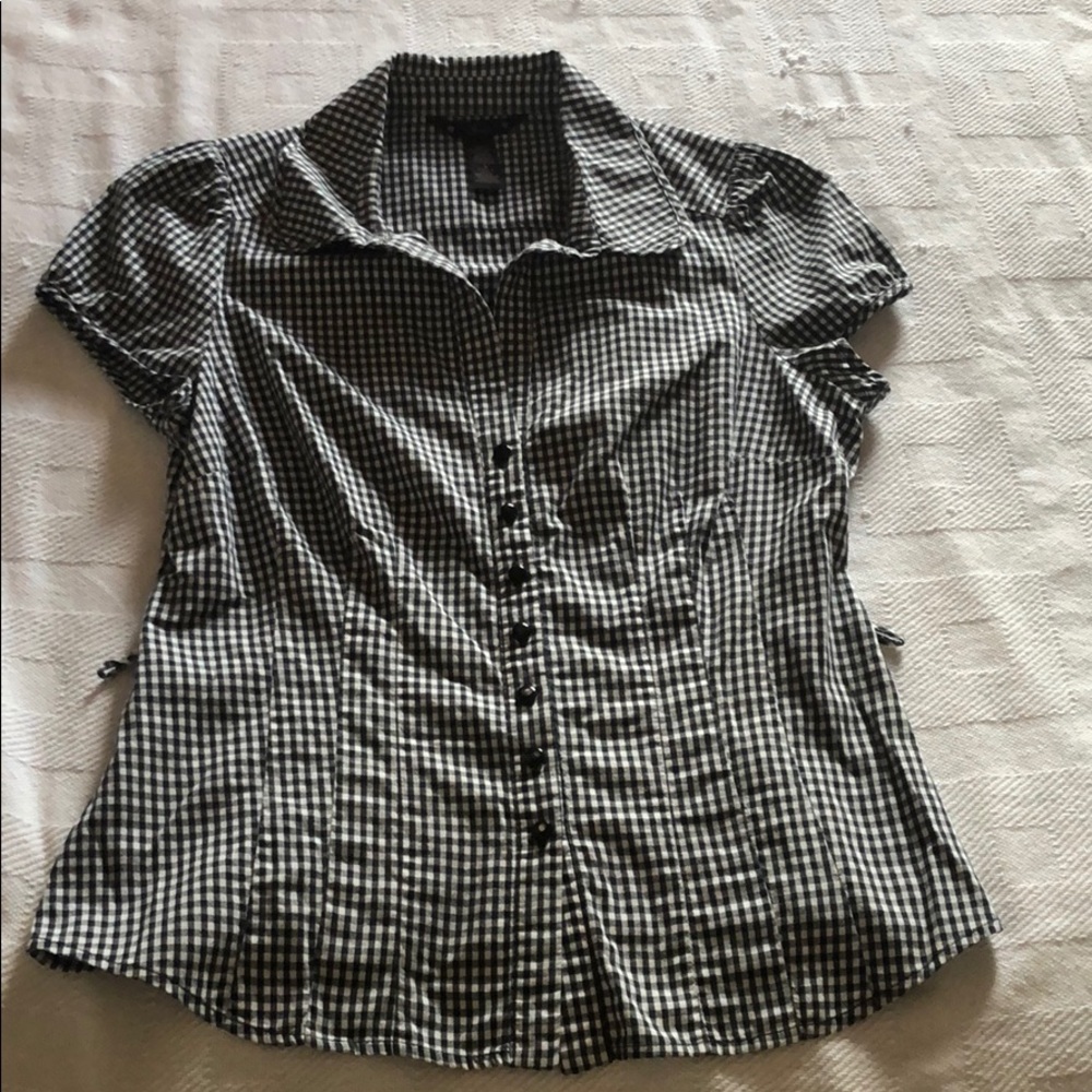 Gingham blouse